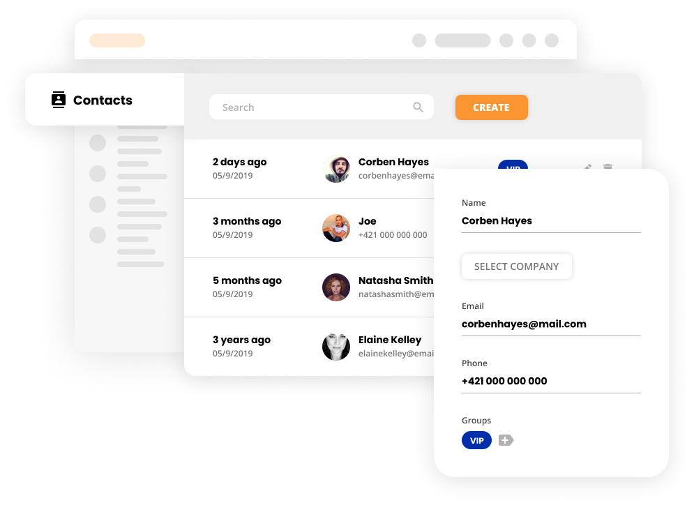 Contacts in Ticketing system - LiveAgent