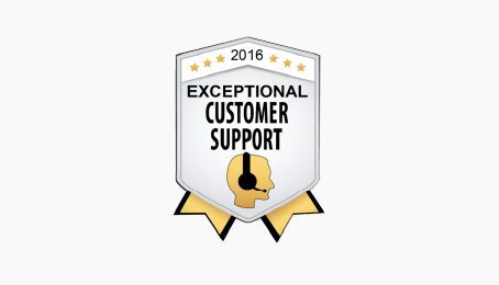 LiveAgent - Exceptional customer support 2016 award