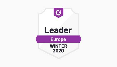 LiveAgent - G2 emea leader for live chat award 2020