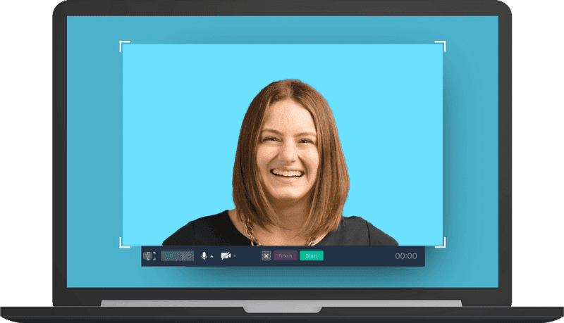 customer support team member smiling
