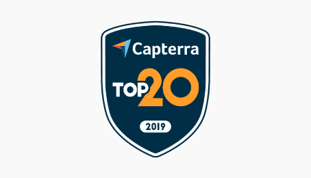 LiveAgent Capterra top 20 software 2020