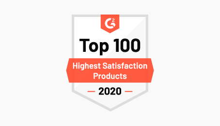 LiveAgent G2 highest satisfaction products 2020