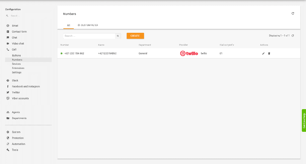 IVR call back function set up LiveAgent