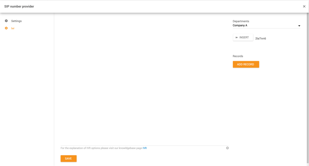Configuration de la fonction de rappel IVR LiveAgent
