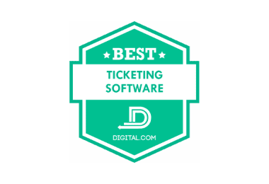 digital 2020 - the best ticketing software badge