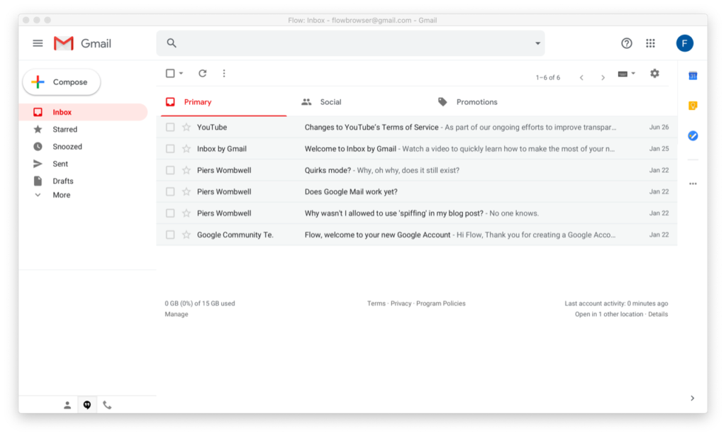 Gmail email alternative