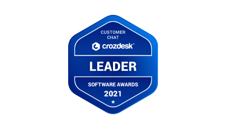 crozdesk customer chat - leader in 2021
