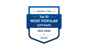 saasworthy top 20 the most popular help desk software in 2021