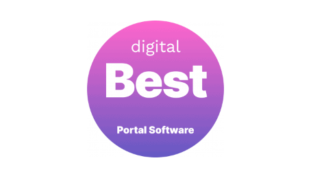 The Best Portal Software Of 2021 - badge for LiveAgent