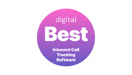 The Best Inbound Call Tracking Software of 2021 - badge for LiveAgent
