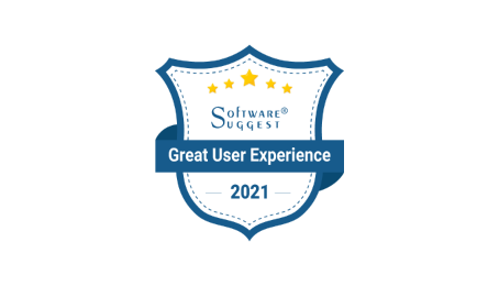 Software Suggest - User Experience 2021 Badge
