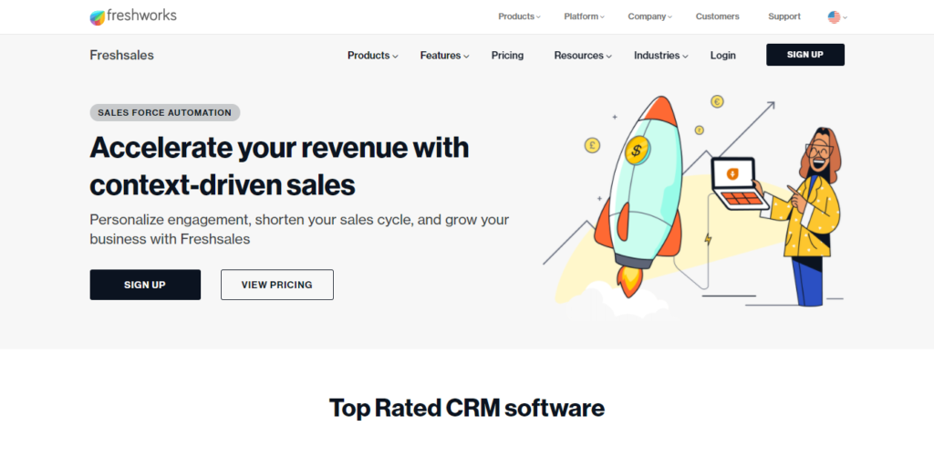 Λογισμικό Freshworks CRM