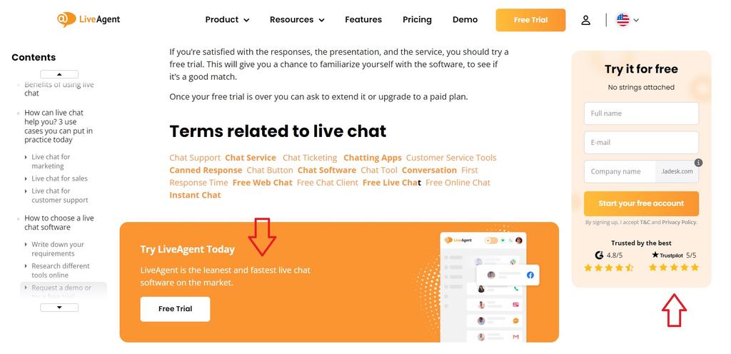 LiveAgent value proof