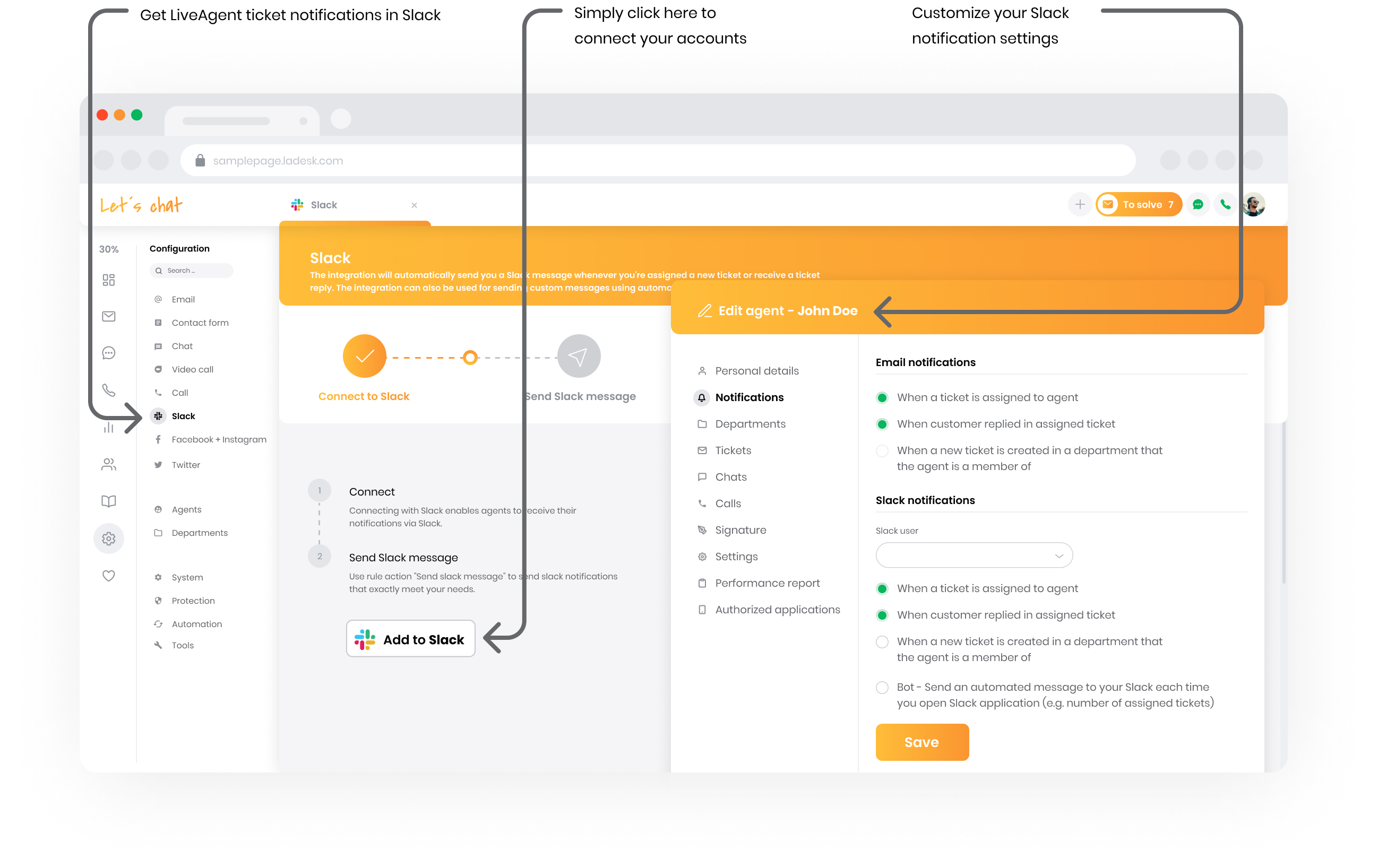 Slack integrácia