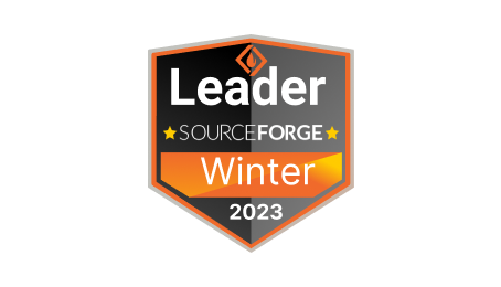 LiveAgent Sourceforge leader for winter 2023 badge