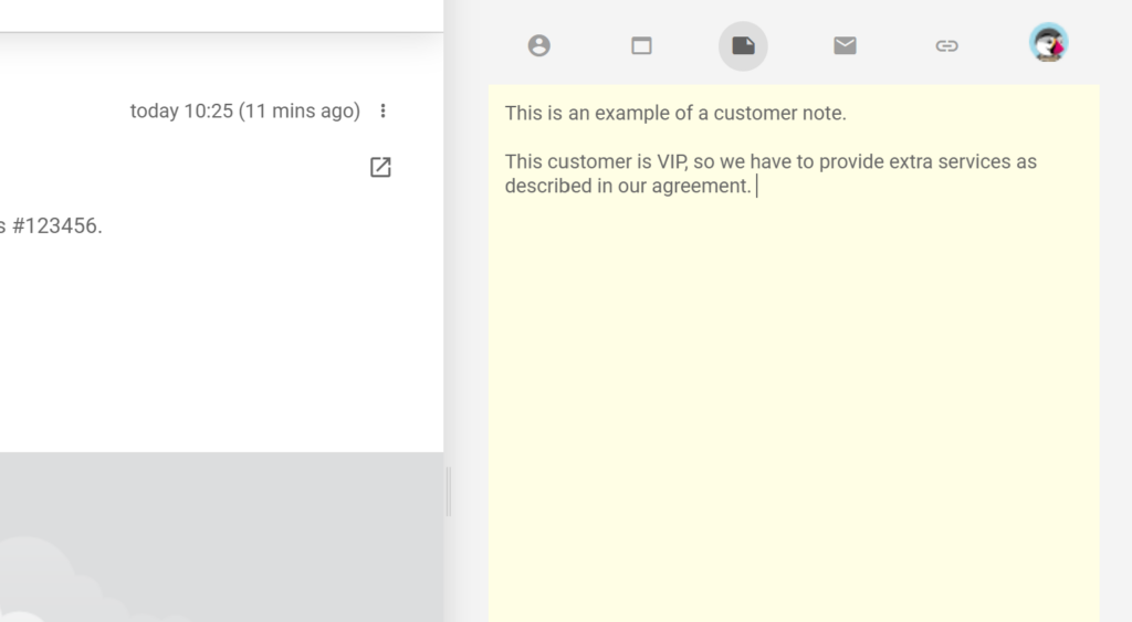 Voeg contactnotitie toe in LiveAgent.