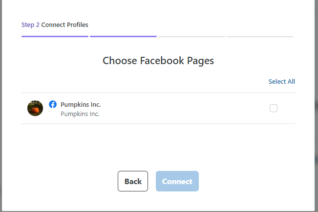 Sprout Social - povežite Facebook stranicu