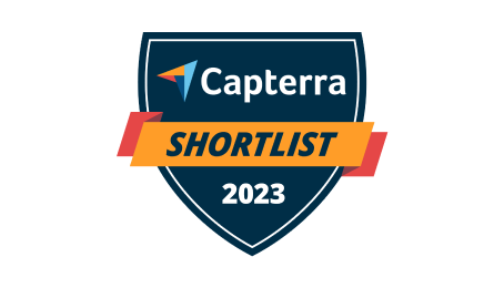 LiveAgent badge - Captera shortlist 2023