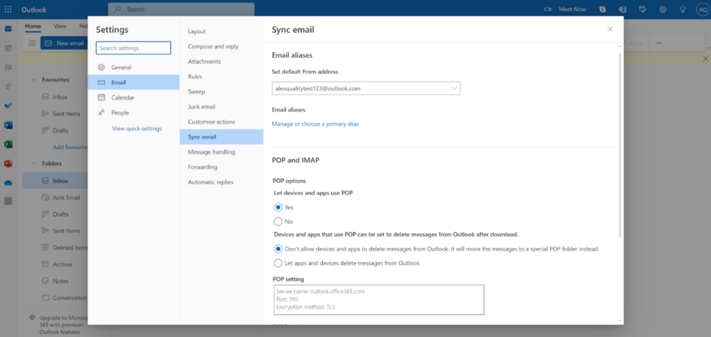 Microsoft365 - további e-mail fiókok hozzáadása az Outlook beérkező leveleihez