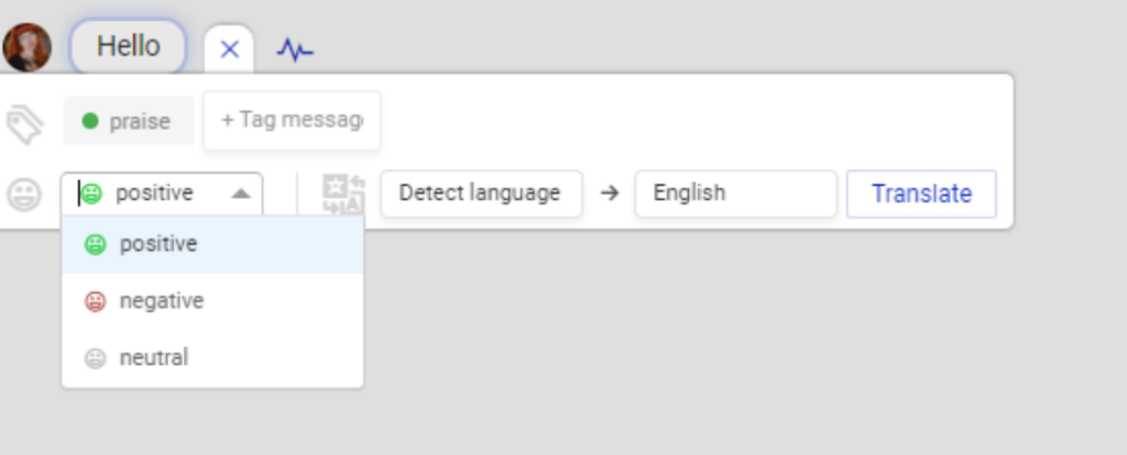 NapoleonCat - assign message tags