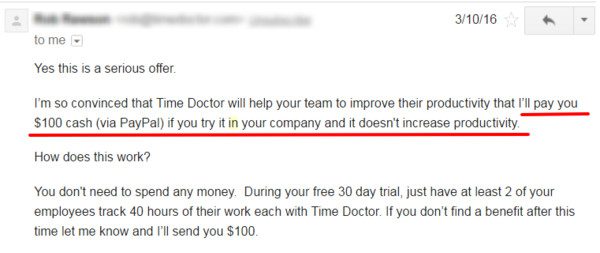 timedoctor-make-offer-email-example TimeDoctor make offer email example