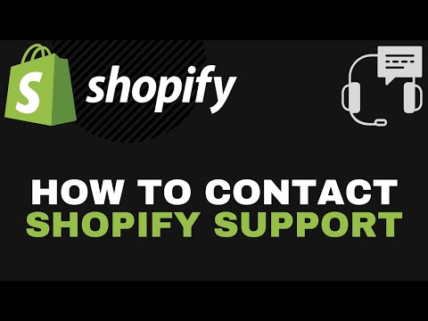 Youtube video: ☎️ How to Contact Shopify Customer Support - 2022