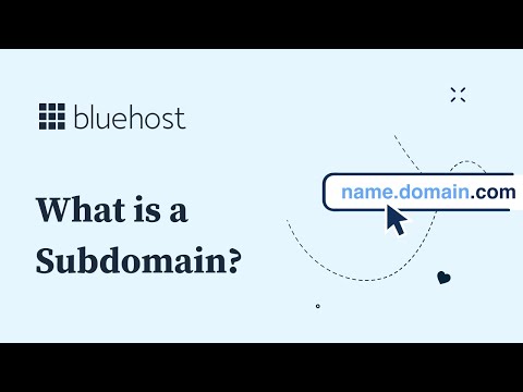 Youtube video: What is a Subdomain?