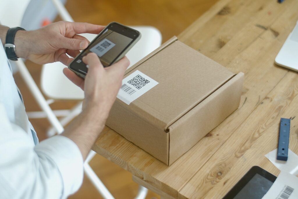 Scanning-QR-code-with-a-phone Scanning QR code with a phone