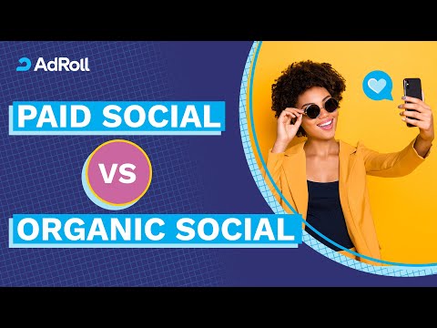 Youtube video: Paid Social Vs. Organic Social: What's The Difference?