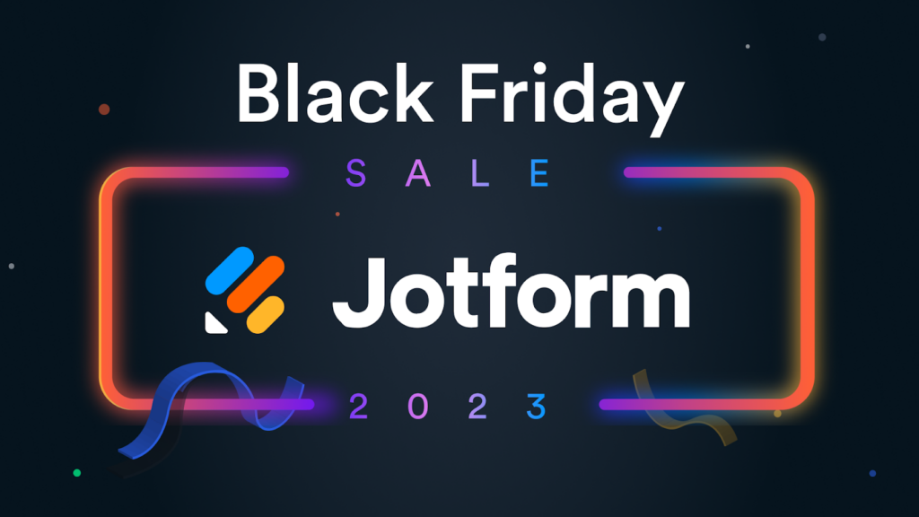 Jotform Black Friday banner