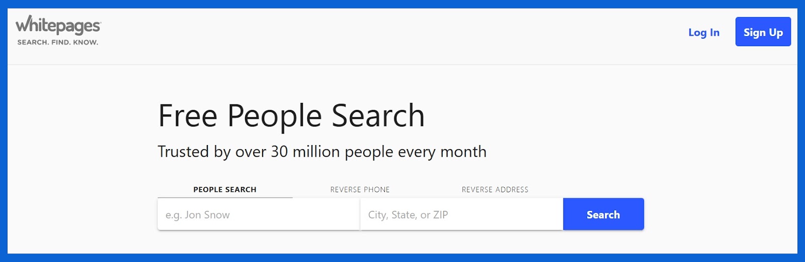 Canadian white 2025 pages reverse lookup