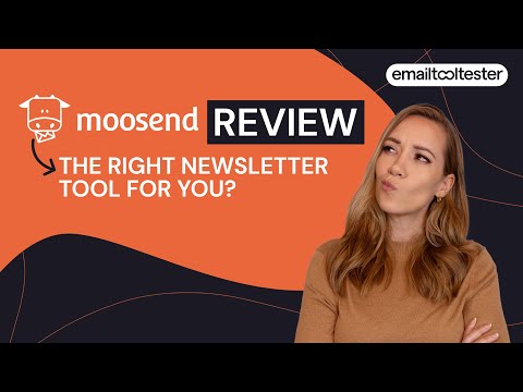 Youtube video: Moosend Review All the Pros AND Cons & When to Switch