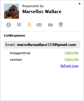 GetResponse LiveAagent subscription