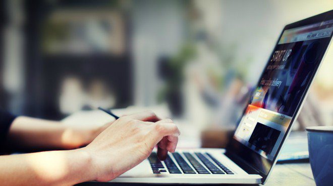 person on laptop Person on laptop