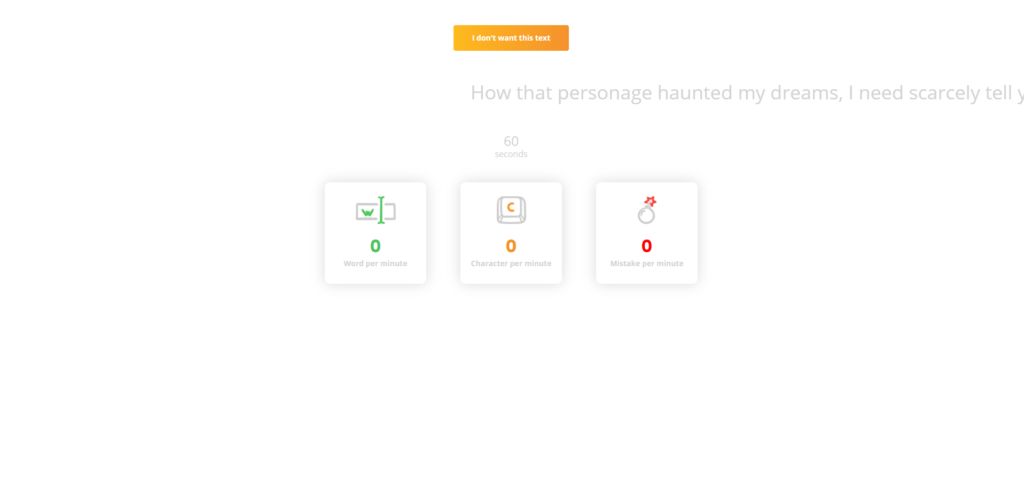 typing test
