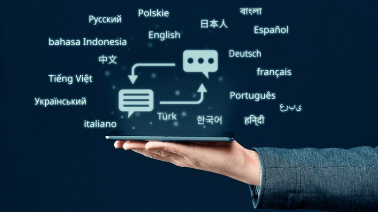 Language variations on mobile phone