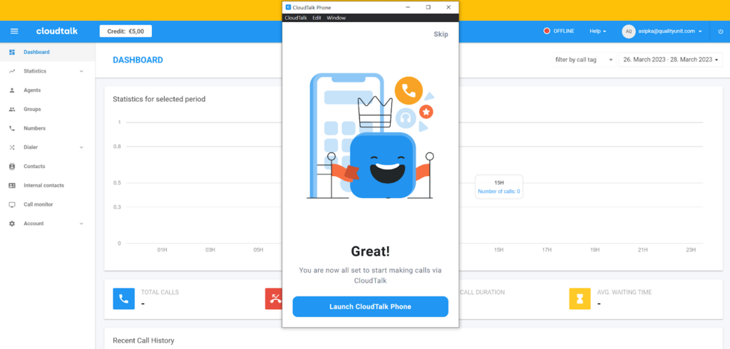CloudTalk Phone is ready