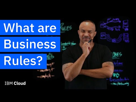 Youtube video: What are Business Rules?