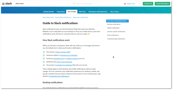 guide-to-slack-notifications Guide to Slack notifications
