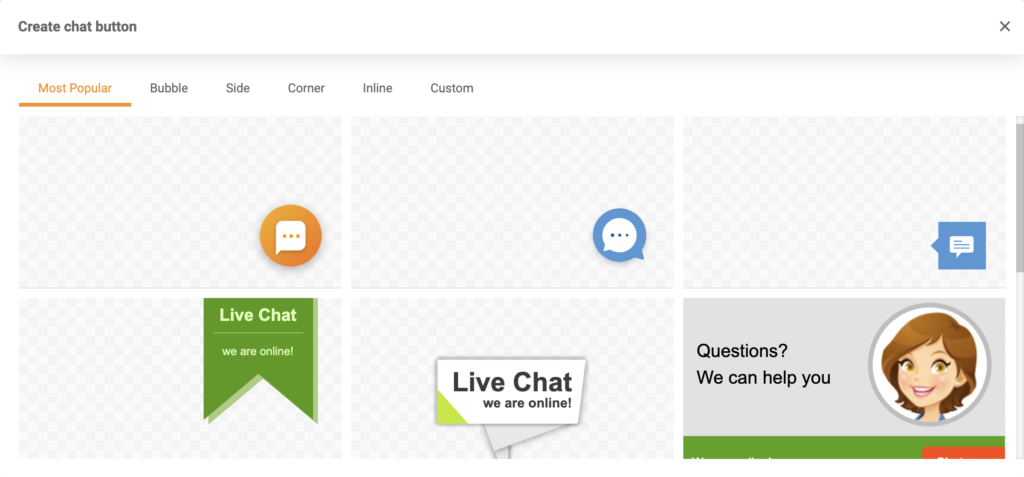 LiveAgent’s chatbox library