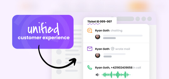 Unified customer service feature