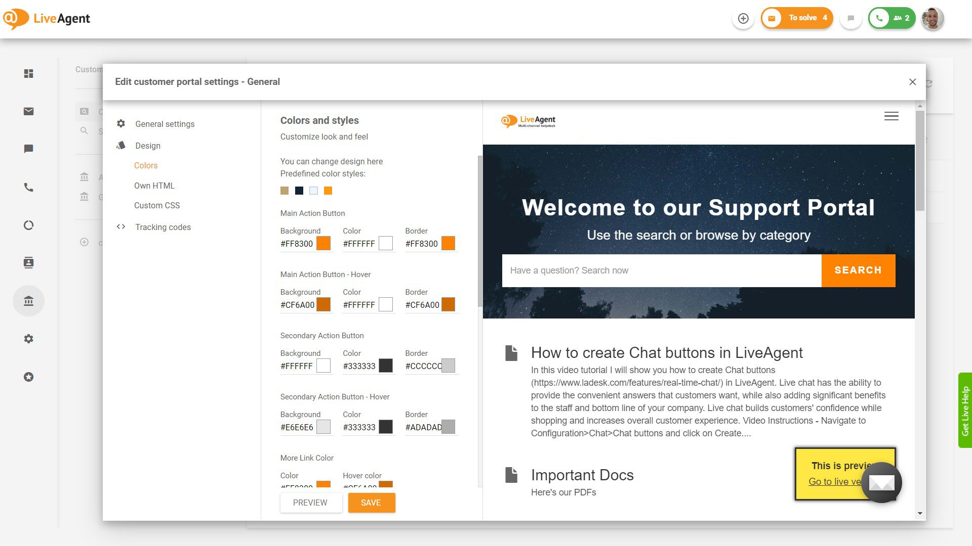 LiveAgent Knowledge Base