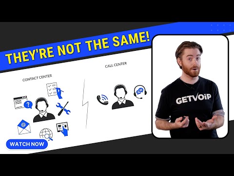 Youtube video: Contact Center vs Call Center Software - Definitions, Comparisons & Which Is Best