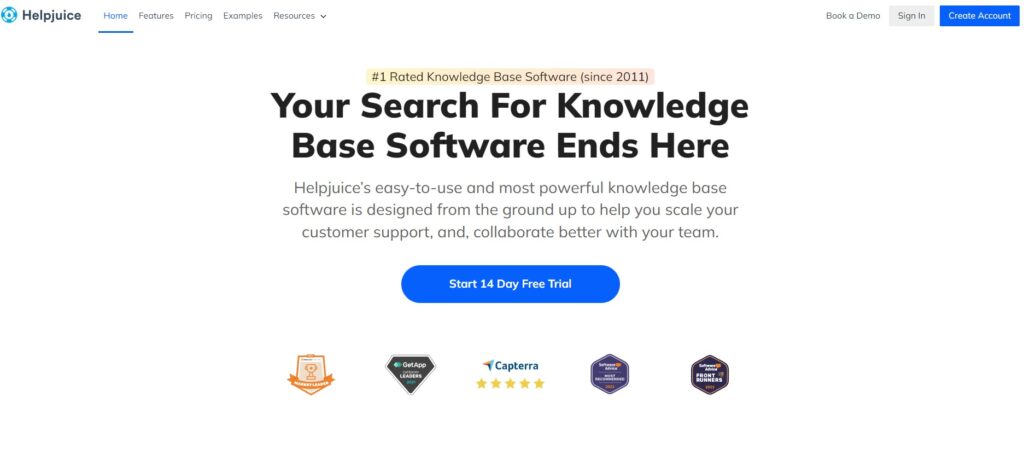 HelpJuice help desk software