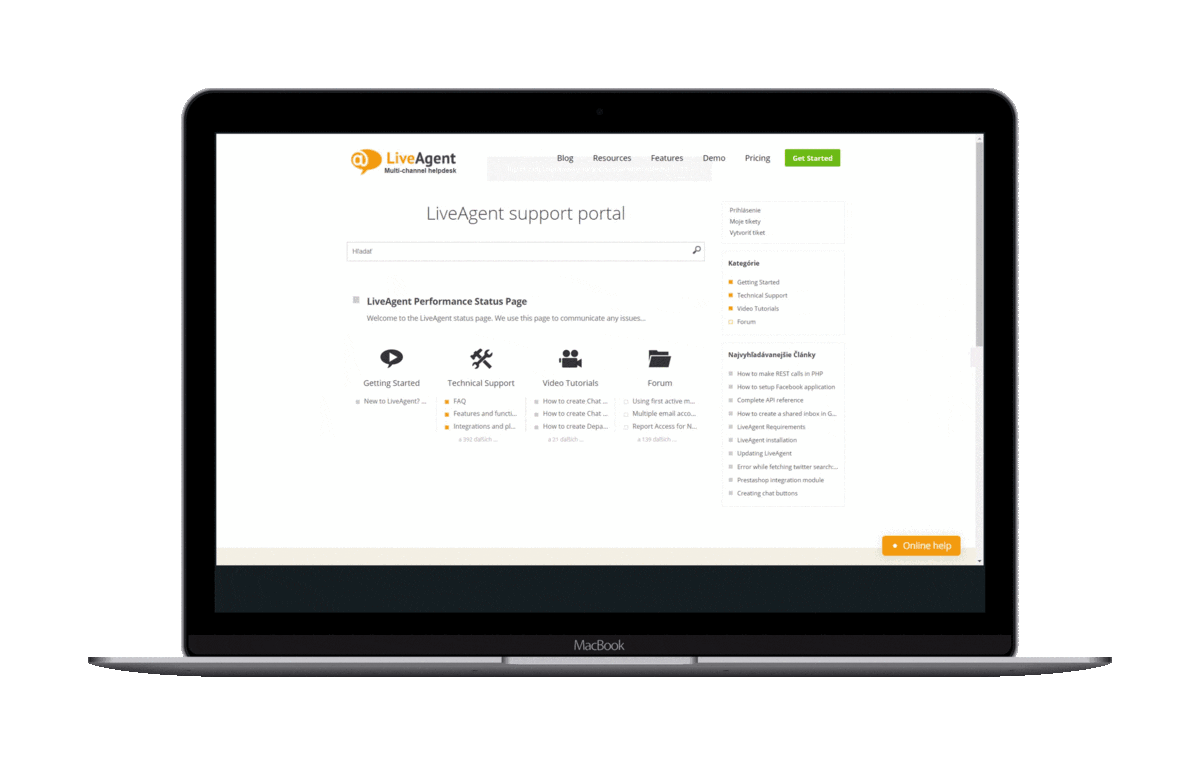 knowledge-base knowledge base designs in liveagent