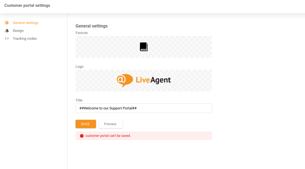 Not working Save button in LA app