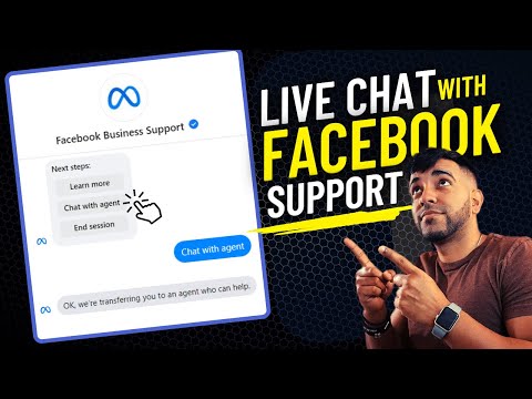 Youtube video: How To Contact Facebook Support & Live Chat