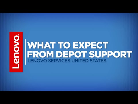 Youtube video: What to Expect From Depot Support - Lenovo Services US