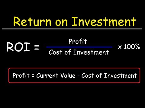 Youtube video: How To Calculate The Return on Investment (ROI) of Real Estate & Stocks