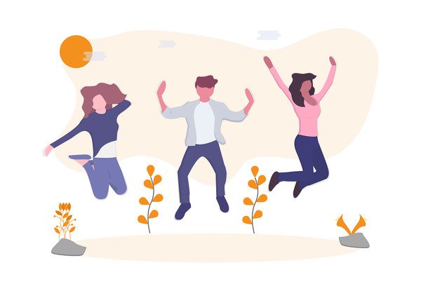 happy customers-illustration